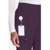 Dickies Women Scrub Pant Mid Rise Jogger with 5 Pocket and Elastic Waistband DK155(Deep Amethyst)