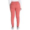 Dickies Women Scrub Pant Mid Rise Jogger with 5 Pocket and Elastic Waistband DK155(Heather Clay)
