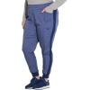 Dickies Women Scrub Pant Mid Rise Jogger with 5 Pocket and Elastic Waistband DK155(Heather Navy)