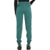 Dickies Women Scrub Pant Mid Rise Jogger with 5 Pocket and Elastic Waistband DK155(Hunter Green)
