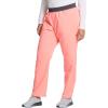 Dickies Women Scrub Pull-on Pant Mid Rise Tapered Leg Bottoms with 6 Pockets & Rib-Knit Waistband DK135(Flamingo Pink)