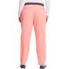 Dickies Women Scrub Pull-on Pant Mid Rise Tapered Leg Bottoms with 6 Pockets & Rib-Knit Waistband DK135(Flamingo Pink)