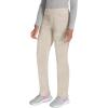 Dickies Women Scrub Pull-on Pant Mid Rise Tapered Leg Bottoms with 6 Pockets & Rib-Knit Waistband DK135(Heather Blonde Wood)