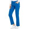 Dickies Women Scrub Pull-on Pant Mid Rise Tapered Leg Bottoms with 6 Pockets & Rib-Knit Waistband DK135(Royal)