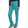 Dynamix Scrubs for Women, Drawstring Cargo Pants for Women DK130(Teal Blue)