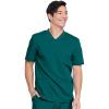 Dickies Balance Men Scrubs Top V-Neck DK845(Hunter Green)