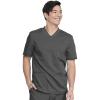 Dickies Balance Men Scrubs Top V-Neck DK845(Pewter)