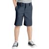 Dickies Boys’ Flex Waist Flat Front Short(Dark Navy V1)