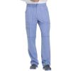 Dickies Dynamix Scrub Pants for Men with Zip Fly, Athletic-Inspired with Four-Way Stretch and Moisture Wicking DK110(Ciel Blue)