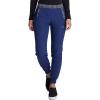 Dickies Dynamix Women Scrubs Pant Natural Rise Tapered Leg Jogger DK185(Navy & Black Combo)