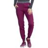 Dickies Dynamix Women Scrubs Pant Natural Rise Tapered Leg Jogger DK185(Wine)