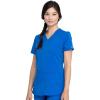 Dickies V-Neck Scrub Top with 5 Pockets Shirttail Hem and Bi-Stretch Technology DK875(Royal)