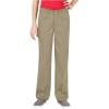 Dickies girls Slim Stretch Flat Front Pant(Desert Sand)