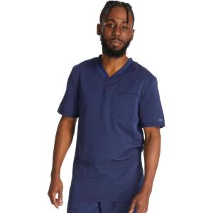 Dickies Balance Men Scrubs Top V-Neck DK845(Navy)