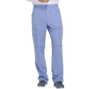 Dickies Dynamix Scrub Pants for Men with Zip Fly, Athletic-Inspired with Four-Way Stretch and Moisture Wicking DK110(Ciel Blue)