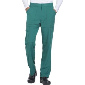 Dickies Dynamix Scrub Pants for Men with Zip Fly, Athletic-Inspired with Four-Way Stretch and Moisture Wicking DK110(Hunter Green)