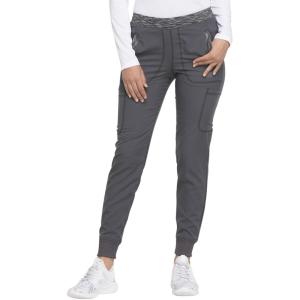 Dickies Dynamix Women Scrubs Pant Natural Rise Tapered Leg Jogger DK185(Pewter)