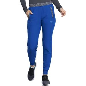 Dickies Dynamix Women Scrubs Pant Natural Rise Tapered Leg Jogger DK185(Royal)
