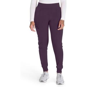 Dickies Women Scrub Pant Mid Rise Jogger with 5 Pocket and Elastic Waistband DK155(Deep Amethyst)
