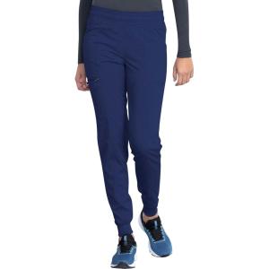 Dickies Women Scrub Pant Mid Rise Jogger with 5 Pocket and Elastic Waistband DK155(Navy)