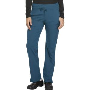 Dynamix Scrubs for Women, Drawstring Cargo Pants for Women DK130(Caribbean Blue)