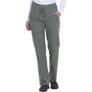 Dynamix Scrubs for Women, Drawstring Cargo Pants for Women DK130(Olive)