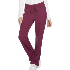 Dynamix Scrubs for Women, Drawstring Cargo Pants for Women DK130(Wine)