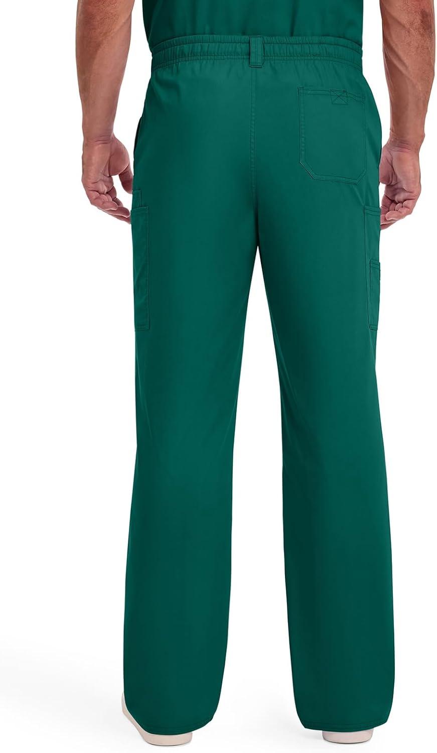 image:imageDickies Mens PullOn Pant with 7 Pockets Elastic Waistband with Button Closure 81006Hunter