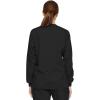 Dickies EDS Signature Scrubs for Women, Snap Front Scrub Jacket in Soft Brushed Poplin 86306(Black)