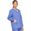 Dickies EDS Signature Scrubs for Women, Snap Front Scrub Jacket in Soft Brushed Poplin 86306(Ceil Blue)