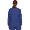 Dickies EDS Signature Scrubs for Women, Snap Front Scrub Jacket in Soft Brushed Poplin 86306(Galaxy Blue)