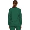 Dickies EDS Signature Scrubs for Women, Snap Front Scrub Jacket in Soft Brushed Poplin 86306(Hunter)