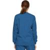 Dickies EDS Signature Scrubs for Women, Snap Front Scrub Jacket in Soft Brushed Poplin 86306(Royal)