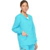 Dickies EDS Signature Scrubs for Women, Snap Front Scrub Jacket in Soft Brushed Poplin 86306(Turquoise)