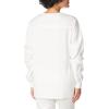Dickies EDS Signature Scrubs for Women, Snap Front Scrub Jacket in Soft Brushed Poplin 86306(White)