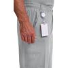 Dickies Men’s Pull-On Pant with 7 Pockets Elastic Waistband with Button Closure 81006(Grey)