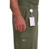 Dickies Men’s Pull-On Pant with 7 Pockets Elastic Waistband with Button Closure 81006(Olive)
