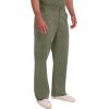 Dickies Men’s Pull-On Pant with 7 Pockets Elastic Waistband with Button Closure 81006(Olive)
