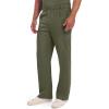 Dickies Men’s Pull-On Pant with 7 Pockets Elastic Waistband with Button Closure 81006(Olive)