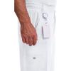 Dickies Men’s Pull-On Pant with 7 Pockets Elastic Waistband with Button Closure 81006(White)