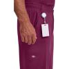 Dickies Men’s Pull-On Pant with 7 Pockets Elastic Waistband with Button Closure 81006(Wine)