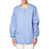 Dickies EDS Signature Scrubs for Women, Snap Front Scrub Jacket in Soft Brushed Poplin 86306(Ceil Blue)