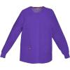 Dickies EDS Signature Scrubs for Women, Snap Front Scrub Jacket in Soft Brushed Poplin 86306(Grape)