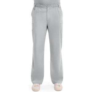 Dickies Men’s Pull-On Pant with 7 Pockets Elastic Waistband with Button Closure 81006(Grey)