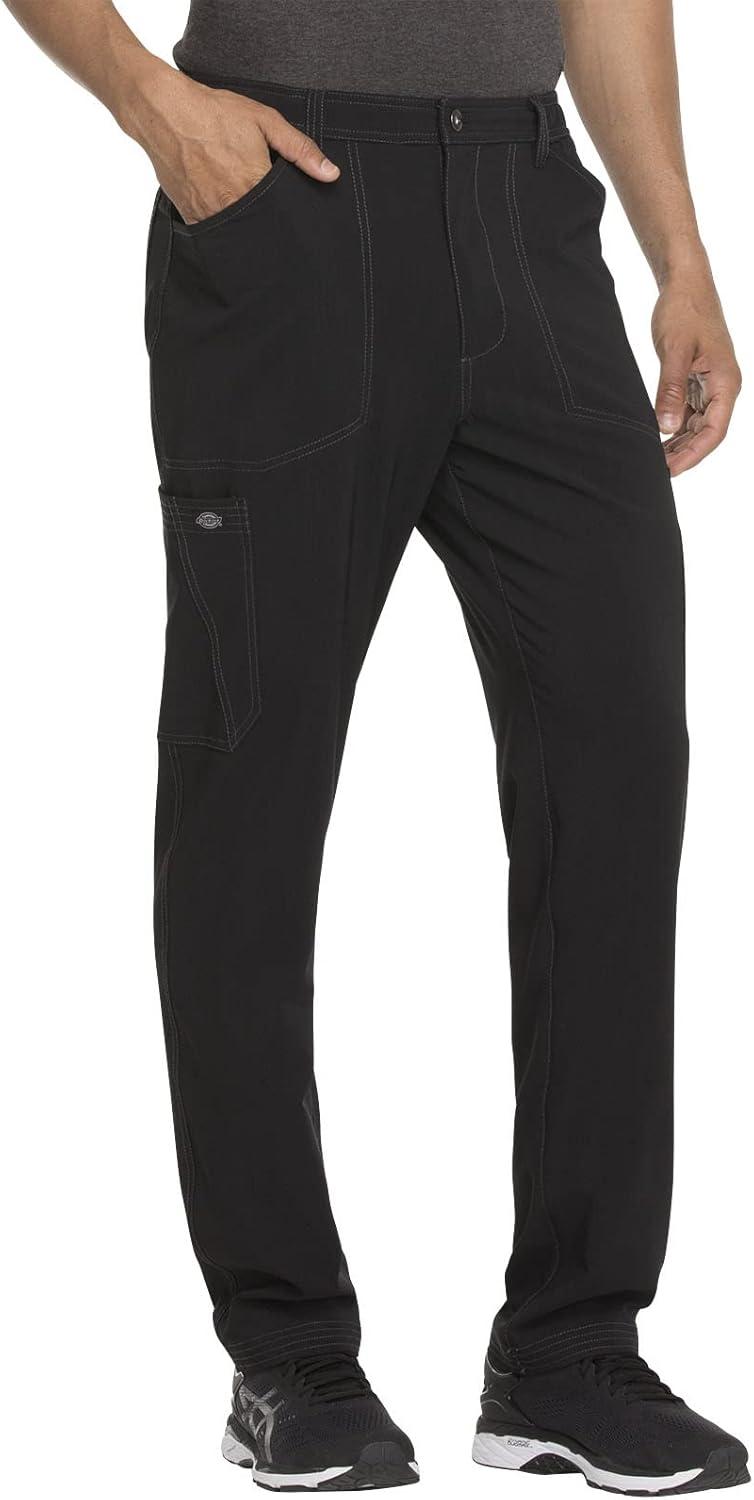 image:imageDickies Advance Men Scrubs Pant Straight Leg Zip Fly Cargo DK205Black