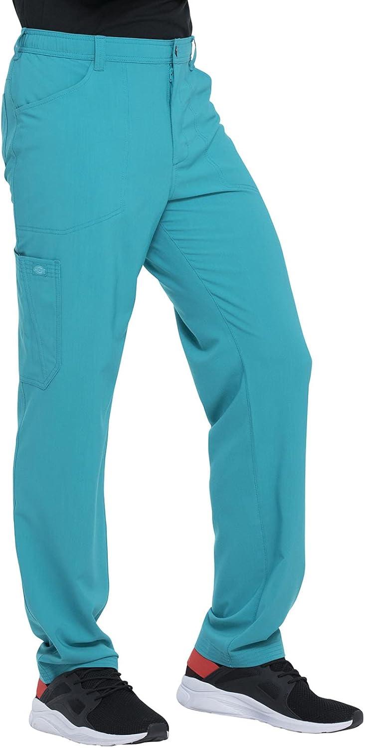 image:imageDickies Advance Men Scrubs Pant Straight Leg Zip Fly Cargo DK205Blue teal