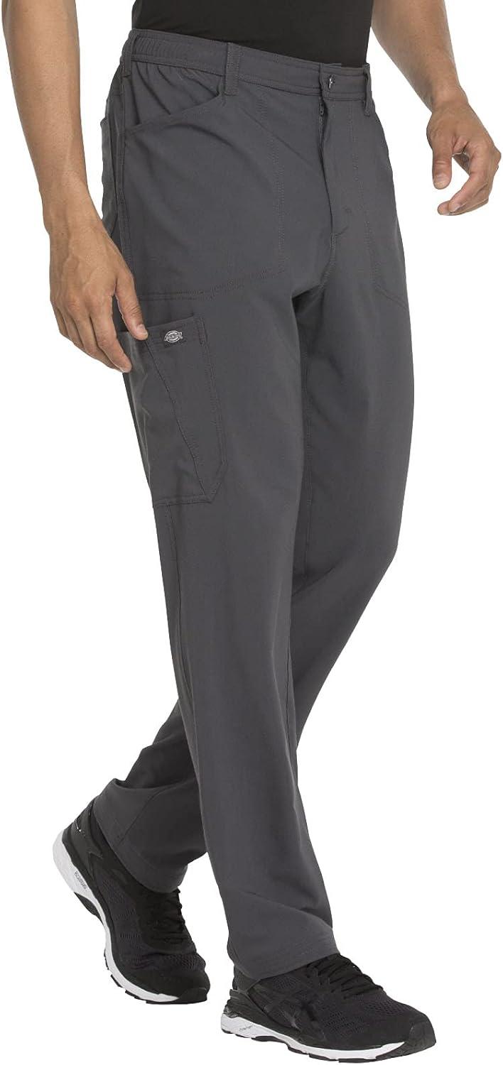 image:imageDickies Advance Men Scrubs Pant Straight Leg Zip Fly Cargo DK205Pewter