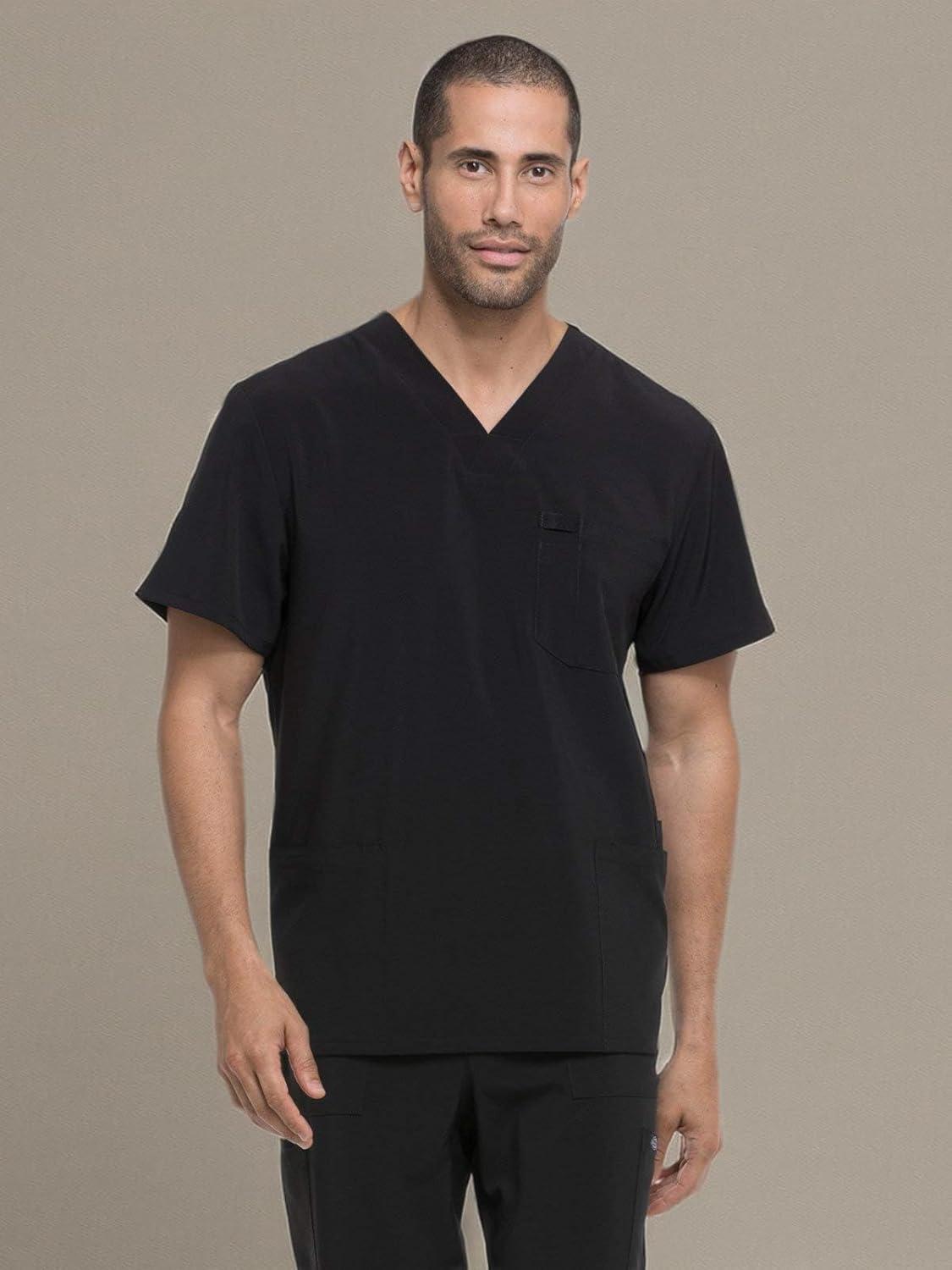 image:imageDickies EDS Essentials Men Scrubs Top VNeck DK645Black
