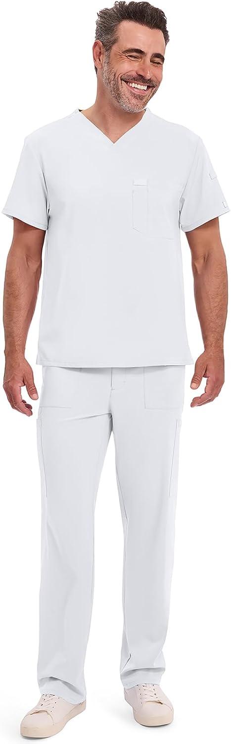 image:imageDickies EDS Essentials Men Scrubs Top VNeck DK645White