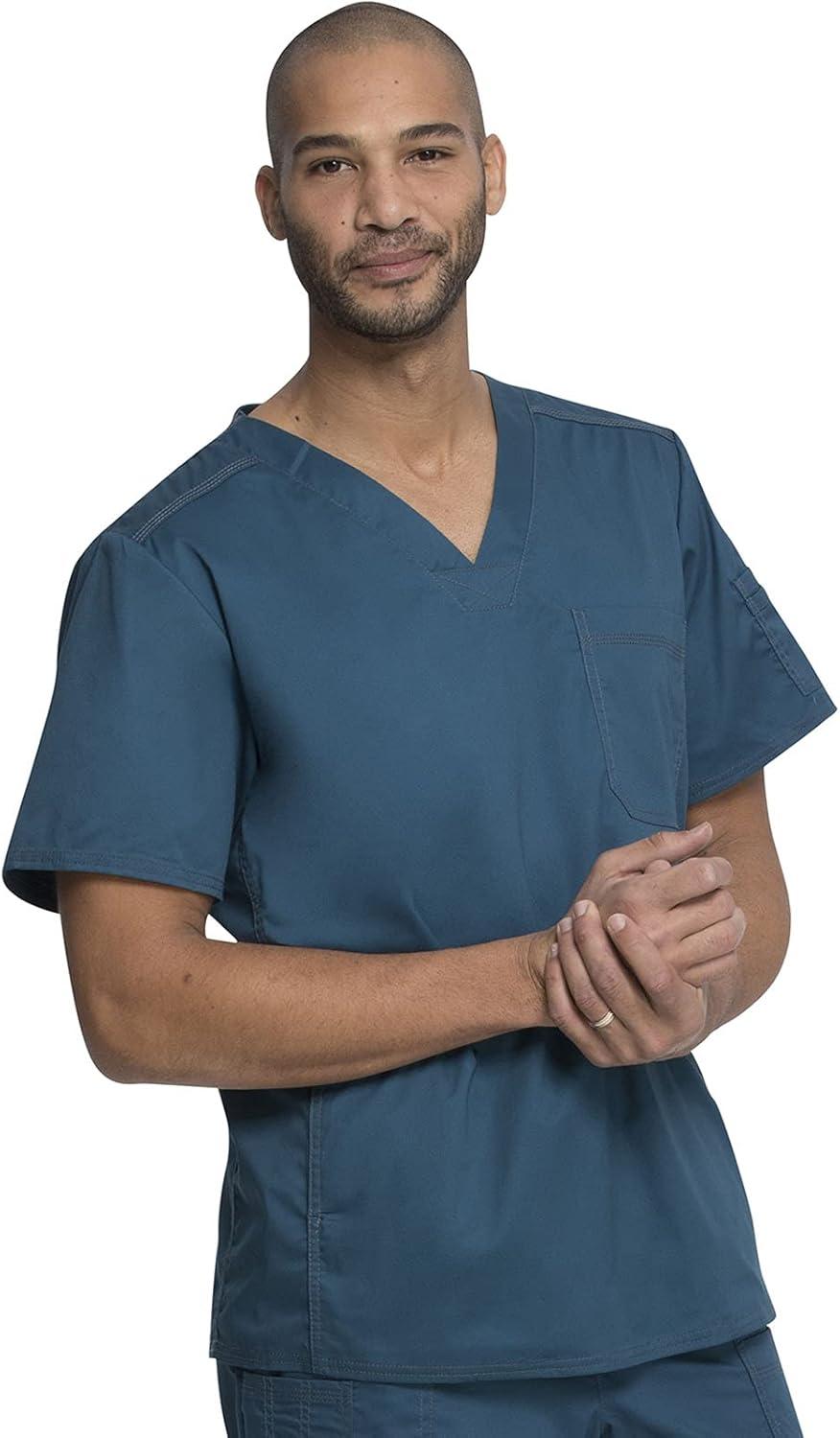 image:imageDickies Gen Flex Men Scrubs Top VNeck 81722Caribbean